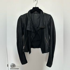 VEDA leather jacket size XS